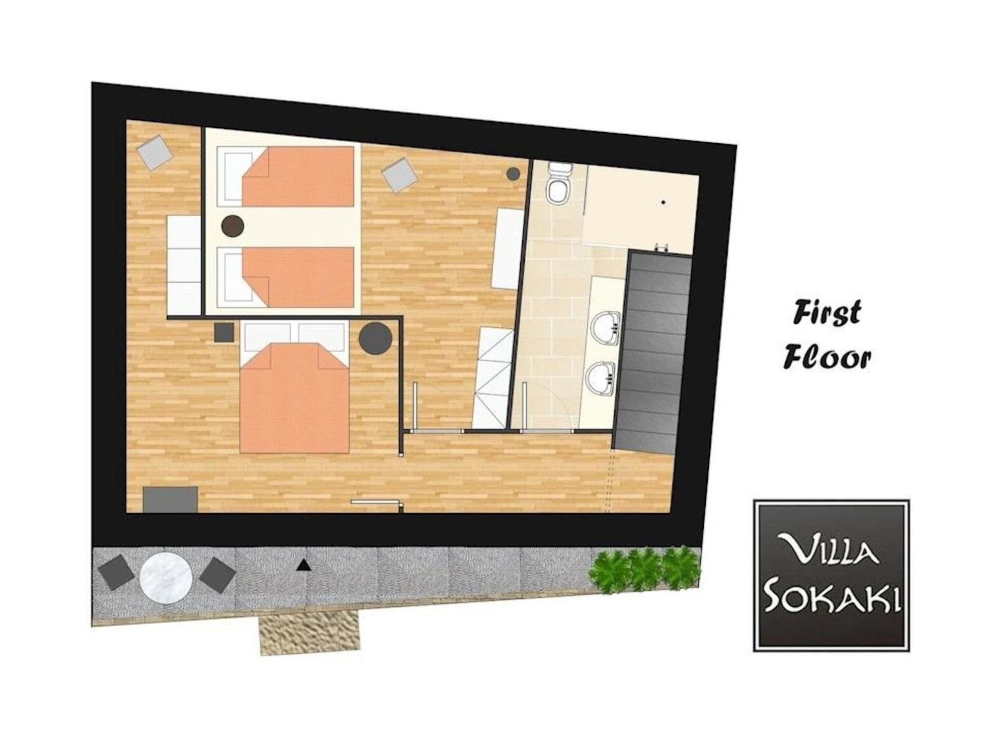 Deluxe Rhodes Sokaki Well Furnished 2 Bedrooms Líndos